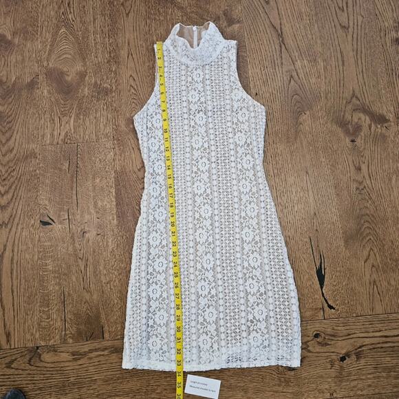 NWOT L'academie Lace Mini Dress - Picture 8 of 9